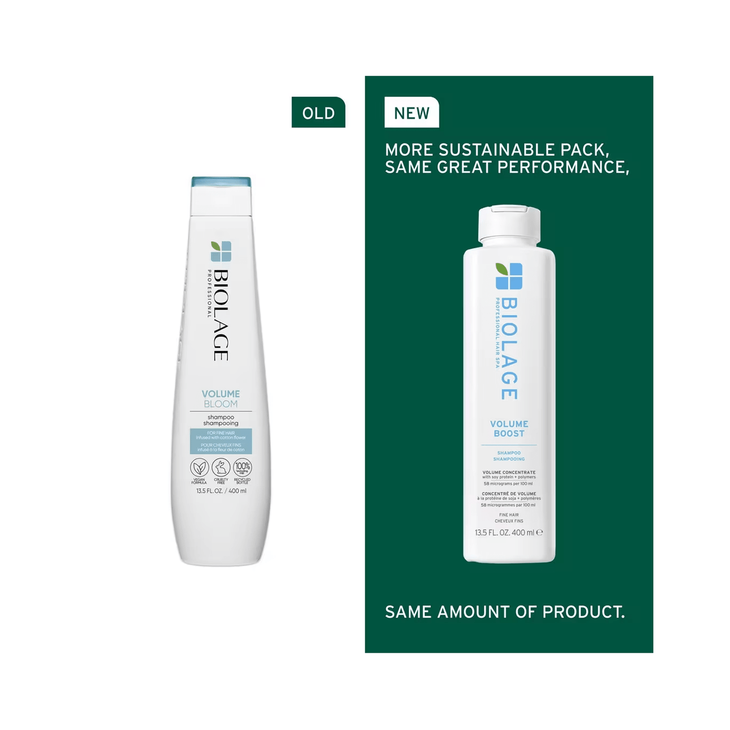 Biolage Volume Boost Shampoo & Conditioner Duo 13.5 oz ($52 Value) - Beautifox