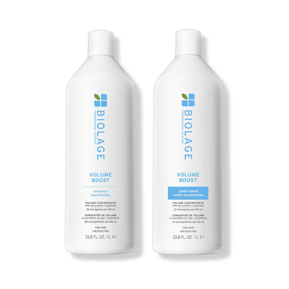 Biolage Volume Boost Shampoo & Conditioner Liter Duo ($84 Value) - Beautifox