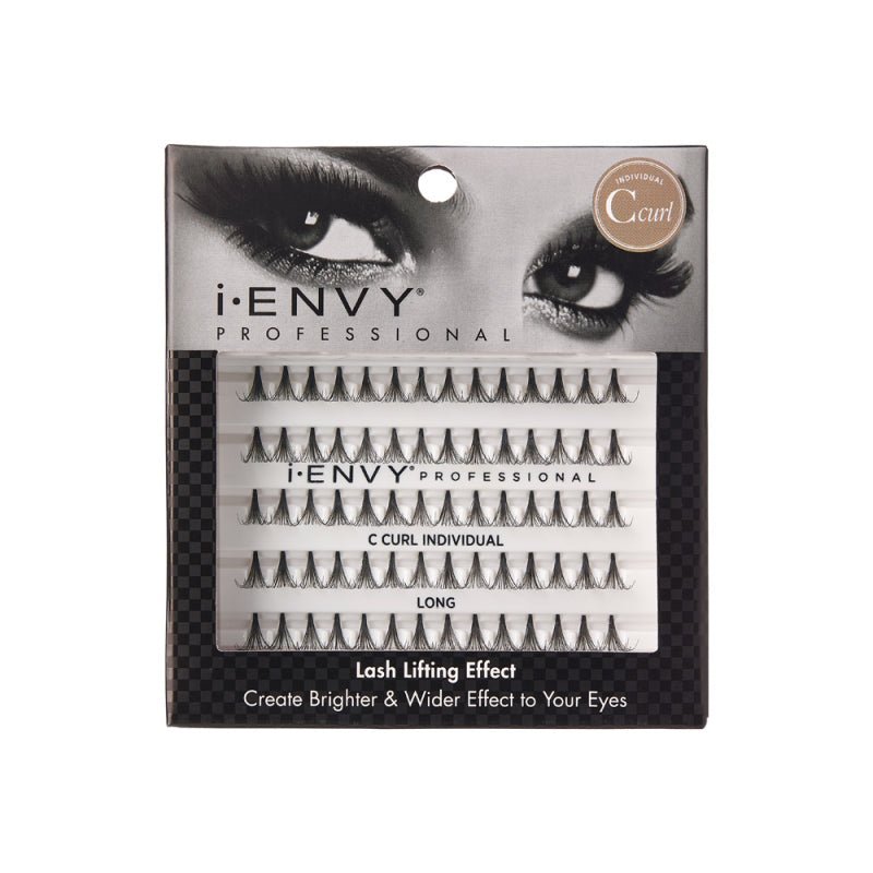 C Curl Individual Eyelash - Long - Beautifox
