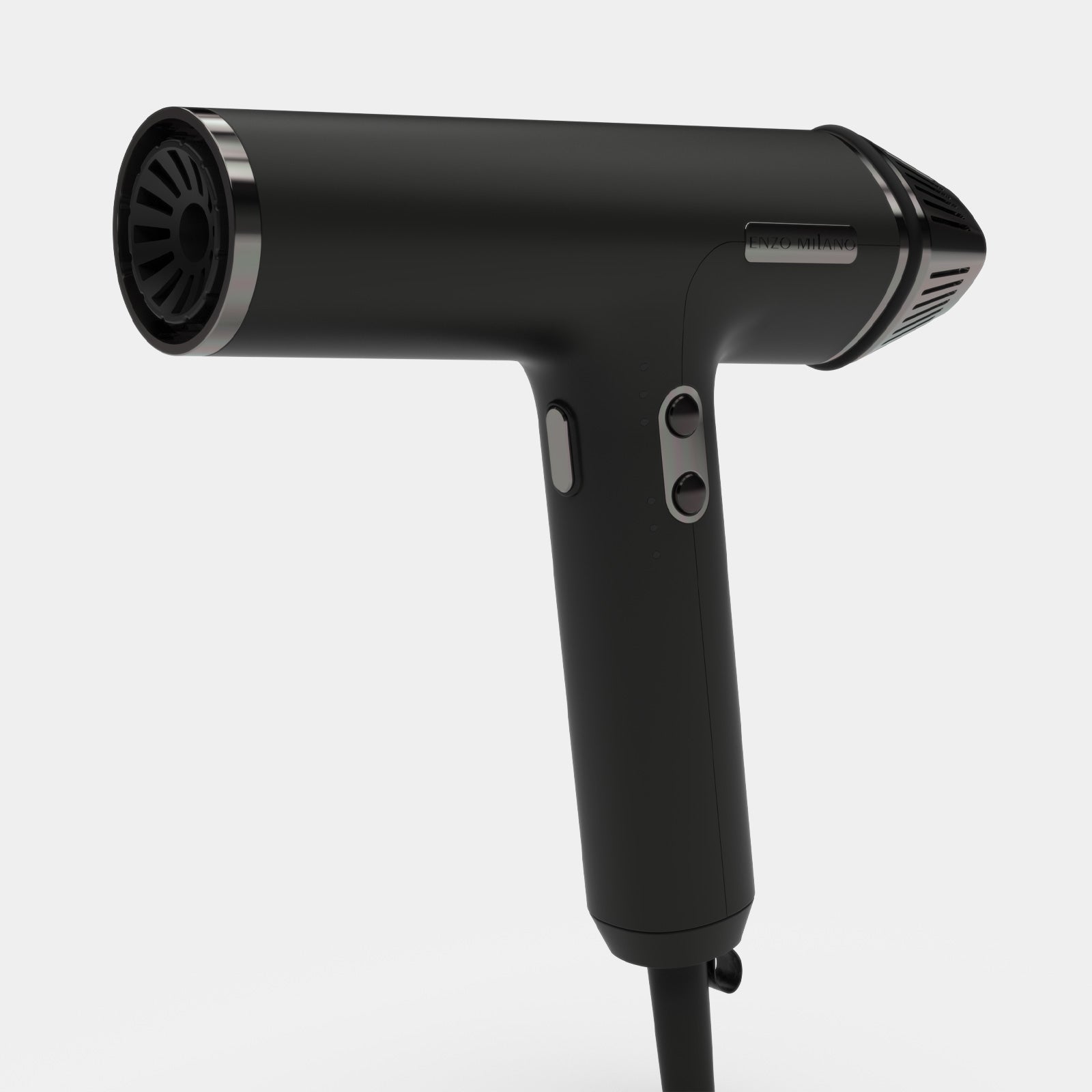 C3 - Black Trim Ciclone 3 Vortex Professional Brushless Dryer - Beautifox