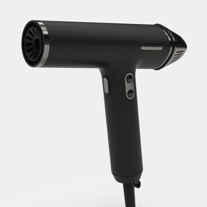 C3 - Black Trim Ciclone 3 Vortex Professional Brushless Dryer - Beautifox