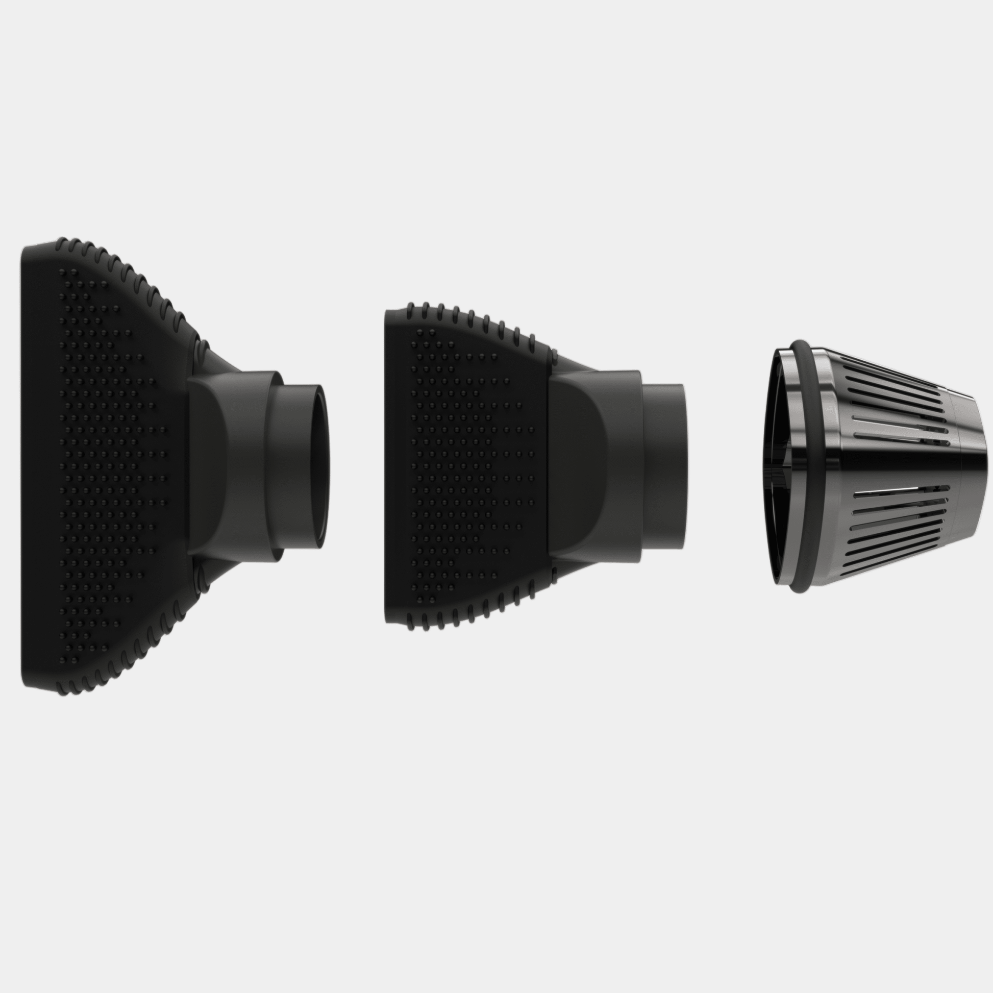 C3 - Black Trim Ciclone 3 Vortex Professional Brushless Dryer - Beautifox