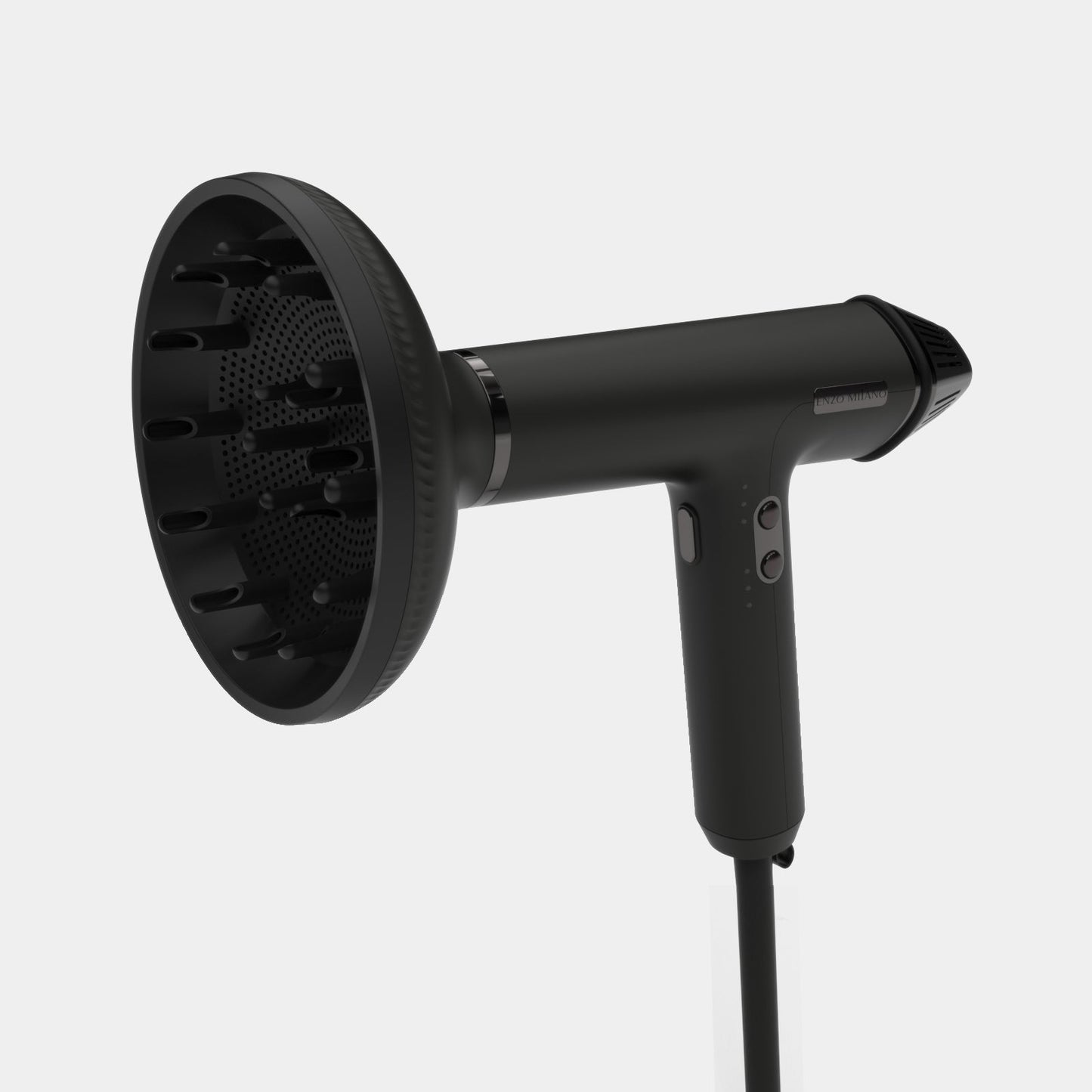 C3 - Black Trim Ciclone 3 Vortex Professional Brushless Dryer - Beautifox