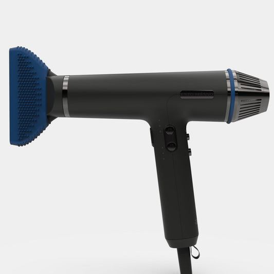 C3 - Blue Trim Ciclone 3 Vortex Professional Brushless Dryer - Beautifox