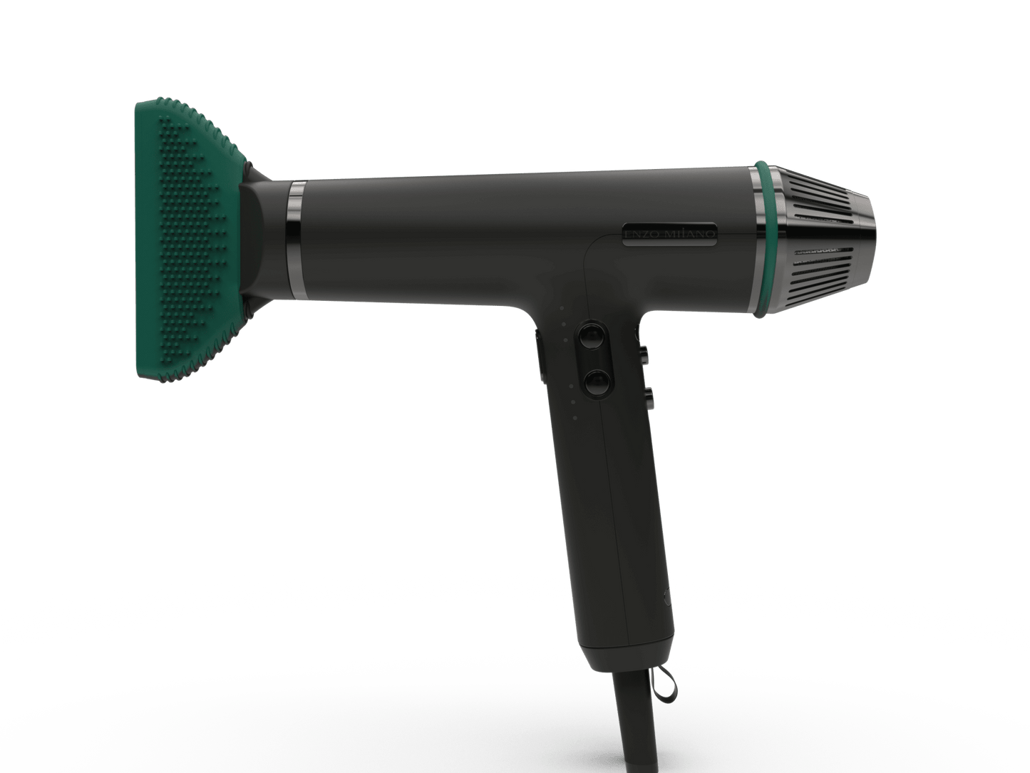 C3 - Green Trim Ciclone 3 Vortex Professional Brushless Dryer - Beautifox