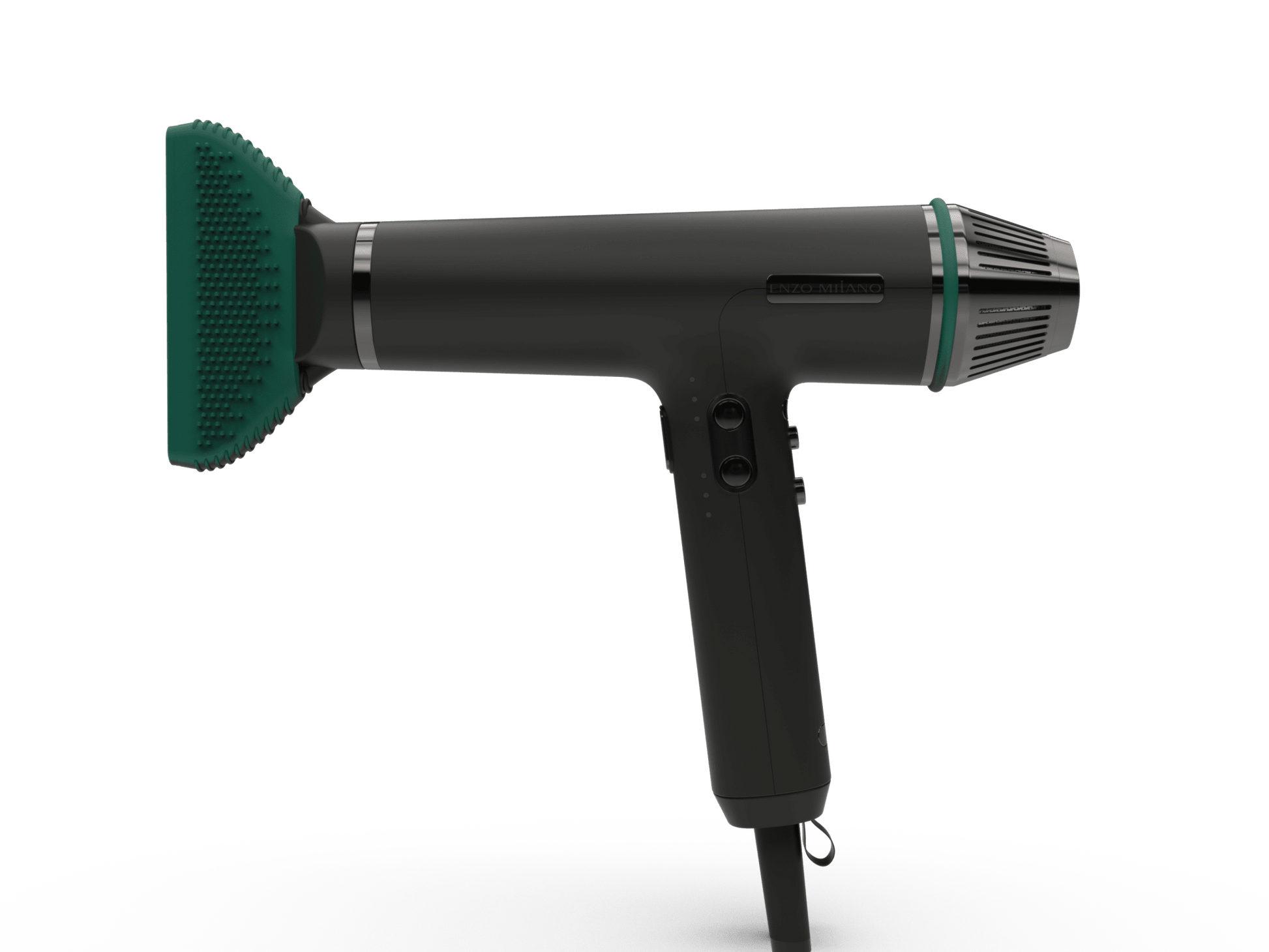 C3 - Green Trim Ciclone 3 Vortex Professional Brushless Dryer - Beautifox