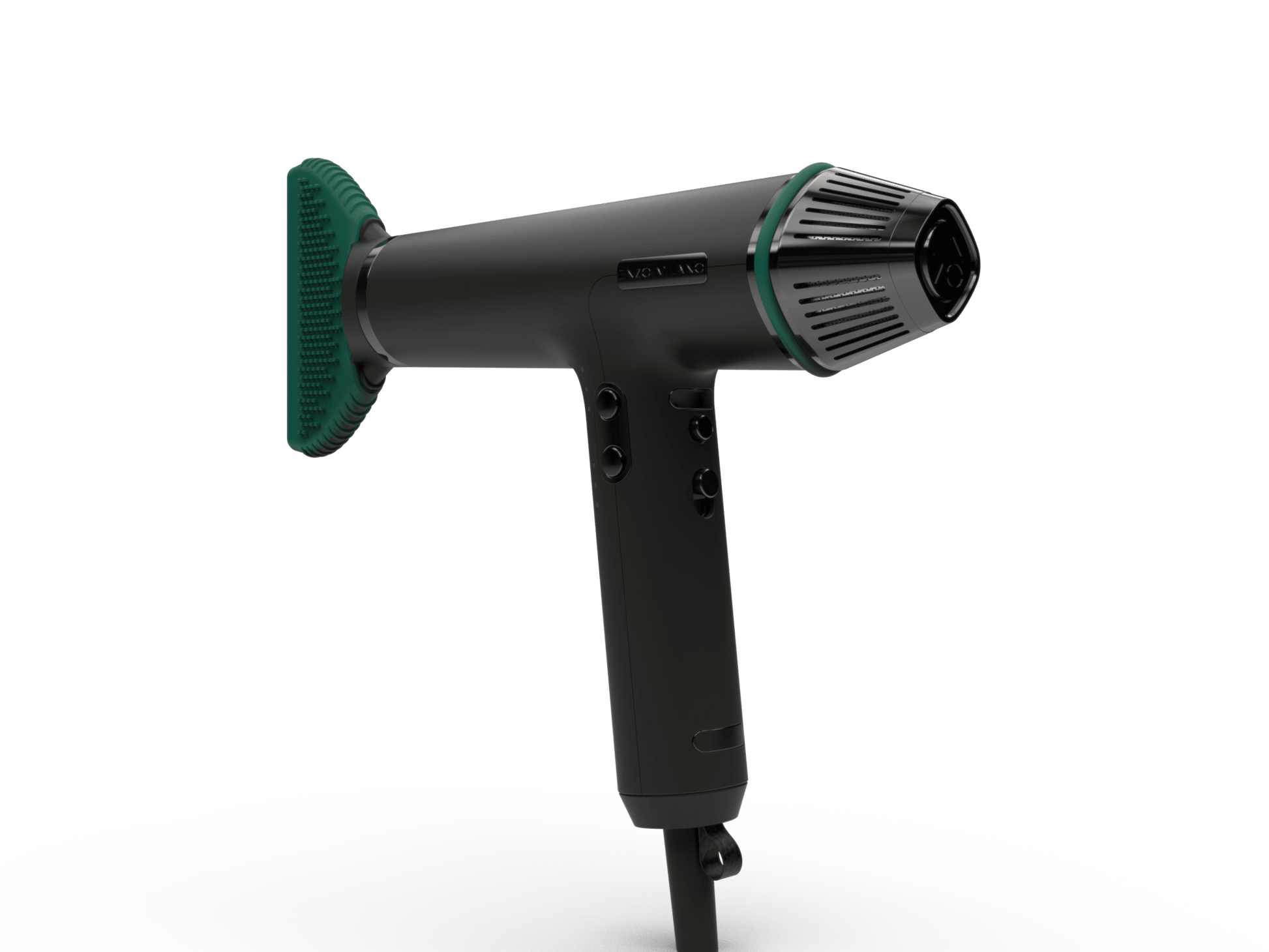 C3 - Green Trim Ciclone 3 Vortex Professional Brushless Dryer - Beautifox