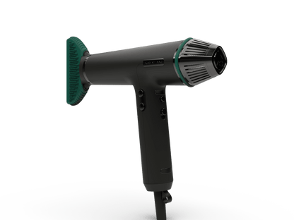 C3 - Green Trim Ciclone 3 Vortex Professional Brushless Dryer - Beautifox