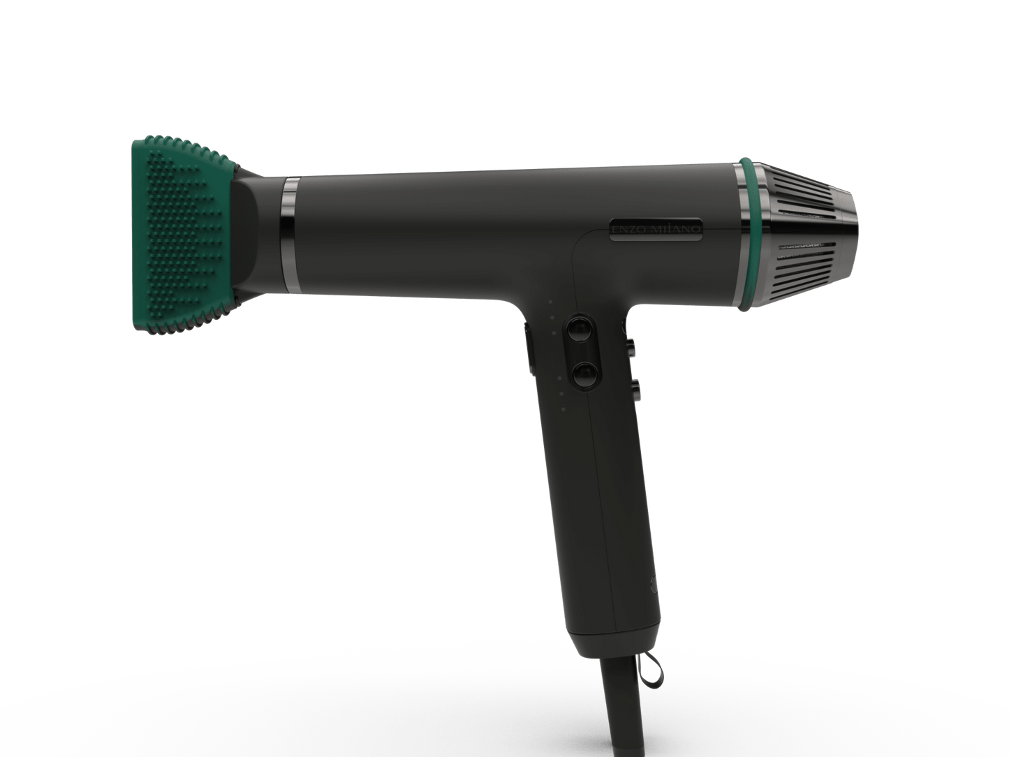 C3 - Green Trim Ciclone 3 Vortex Professional Brushless Dryer - Beautifox