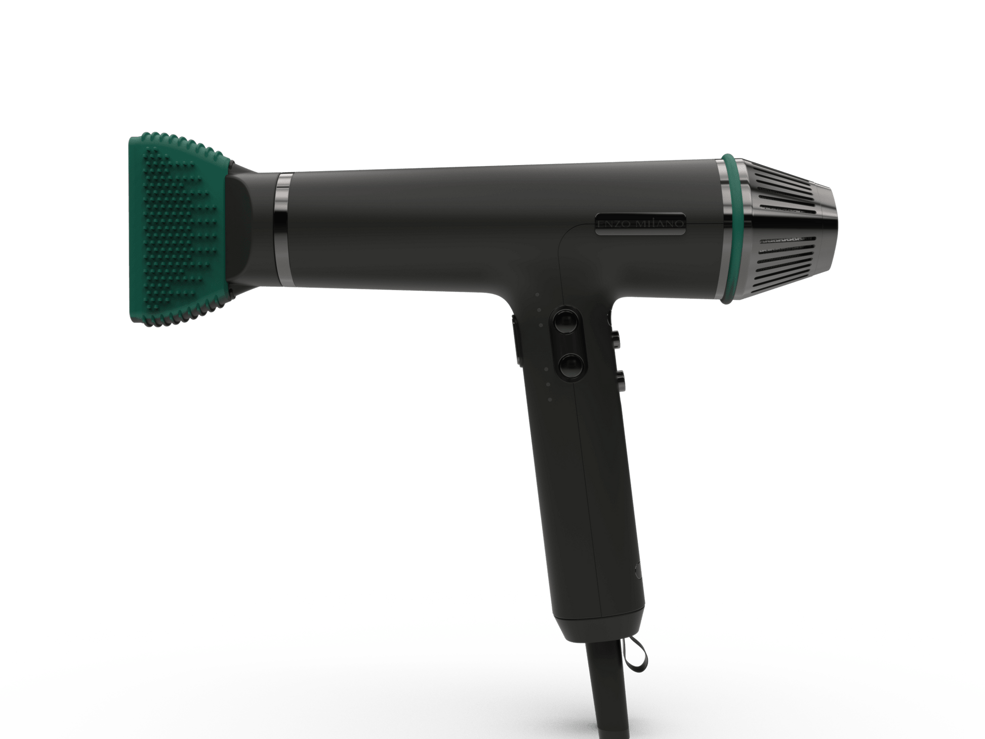 C3 - Green Trim Ciclone 3 Vortex Professional Brushless Dryer - Beautifox