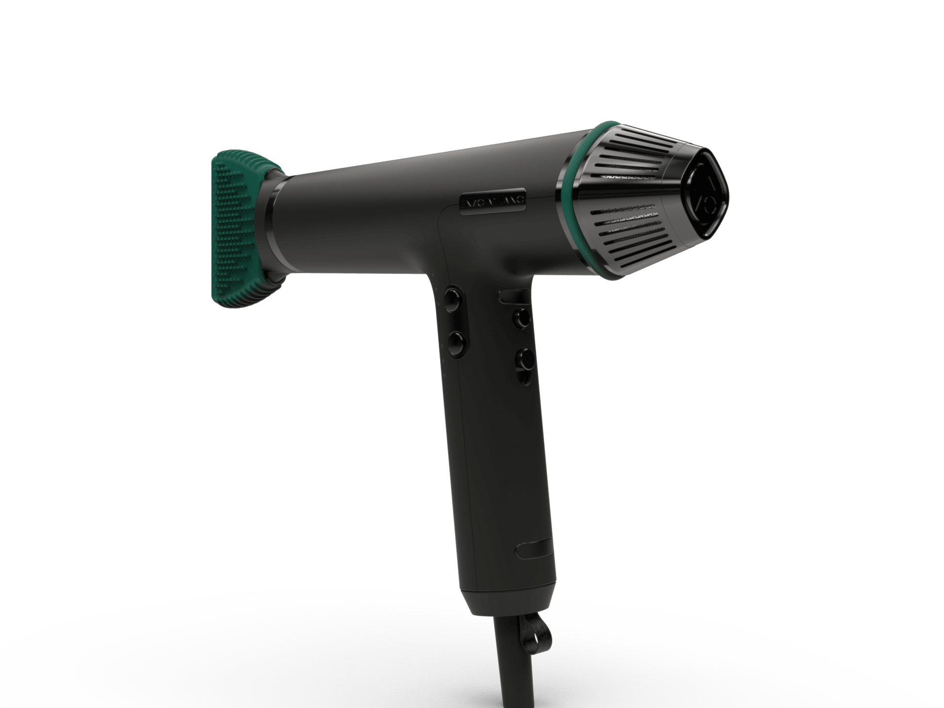 C3 - Green Trim Ciclone 3 Vortex Professional Brushless Dryer - Beautifox