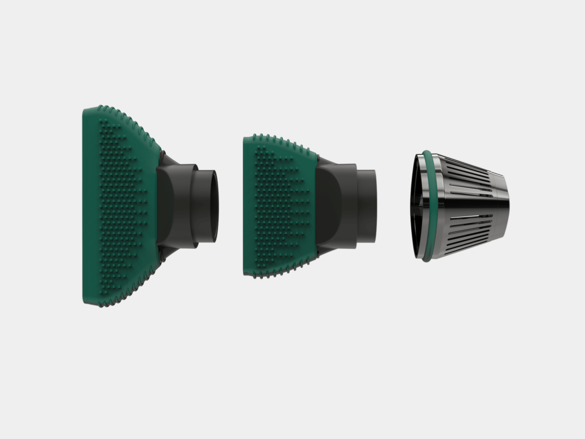 C3 - Green Trim Ciclone 3 Vortex Professional Brushless Dryer - Beautifox
