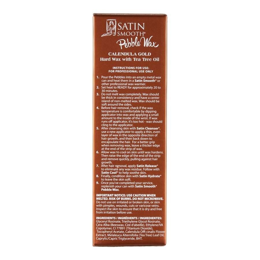 Calendula Gold & Tea Tree Pebble Wax - Beautifox