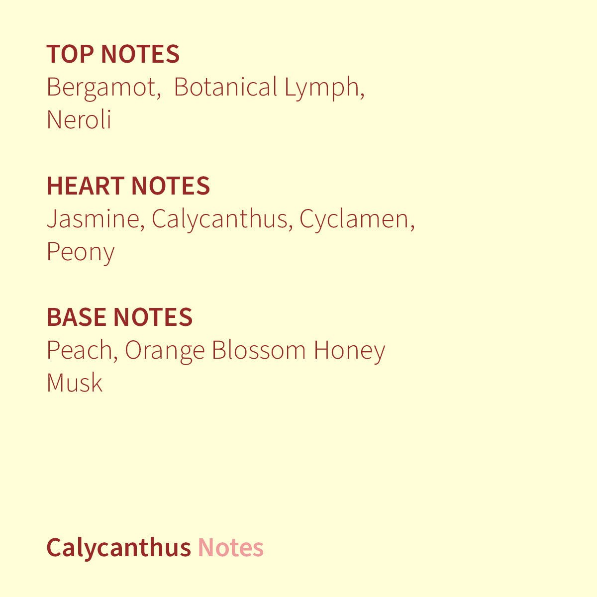 Calycanthus Eau de Parfum - Beautifox