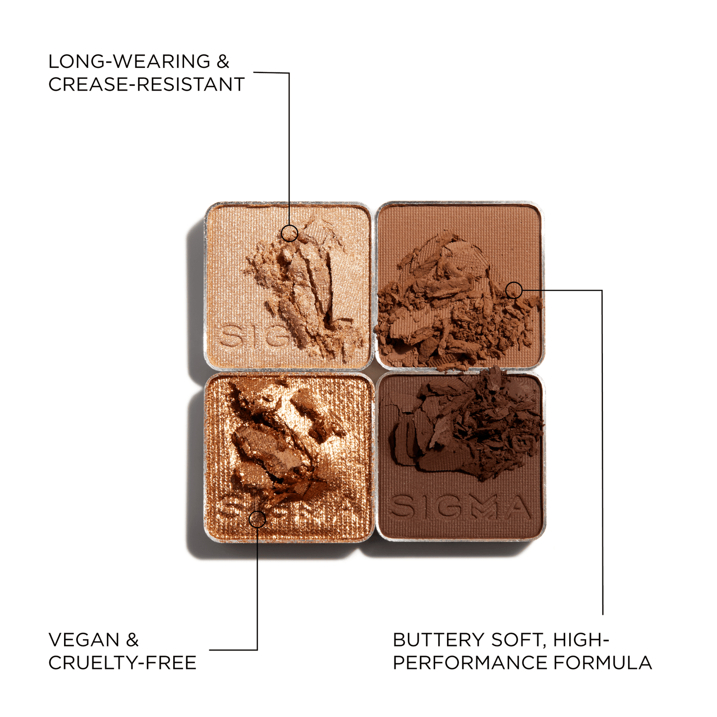 Crème Brûlée Eyeshadow Quad - Beautifox