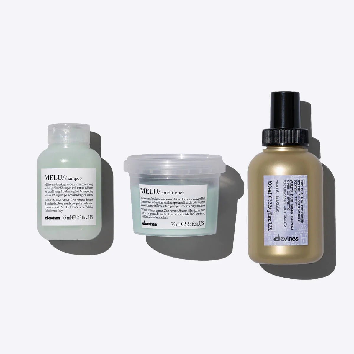 Davines Melu Long Hair Travel Set - Beautifox