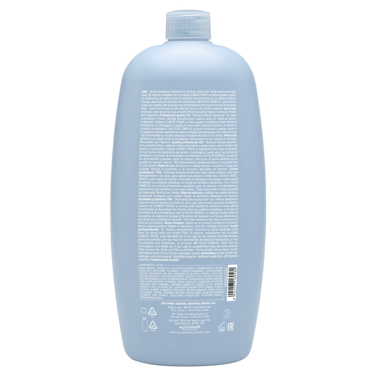Density Thickening Sulfate Free Shampoo - Beautifox