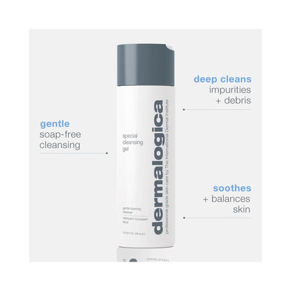 Dermalogica Cleanse & Brighten Duo (Special Cleansing Gel 8.4oz + Daily Microfoliant 2.6oz) - Beautifox