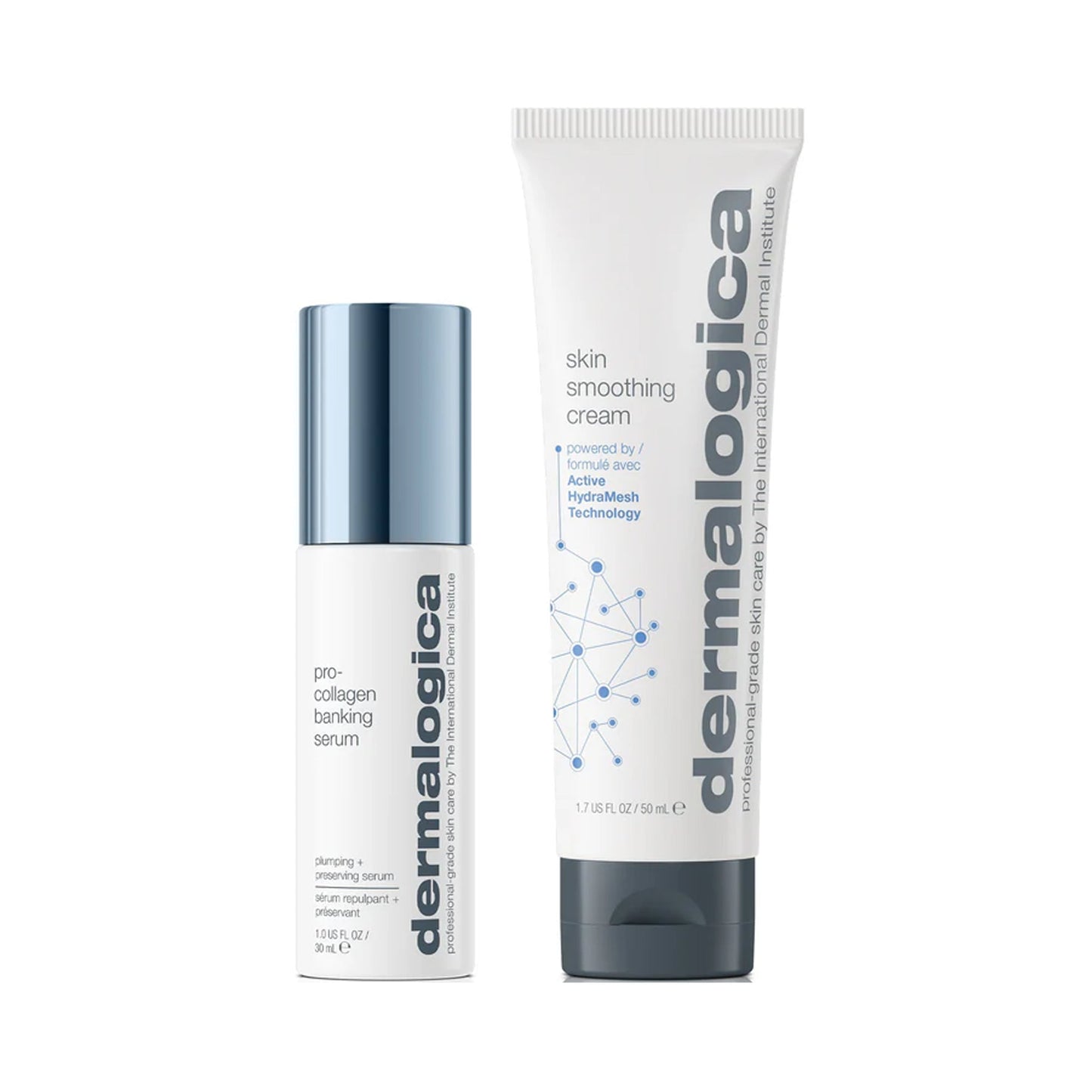 Dermalogica Collagen Preservation Duo (Pro - Collagen Banking Serum 1oz + Skin Smoothing Cream 1.7oz) - Beautifox