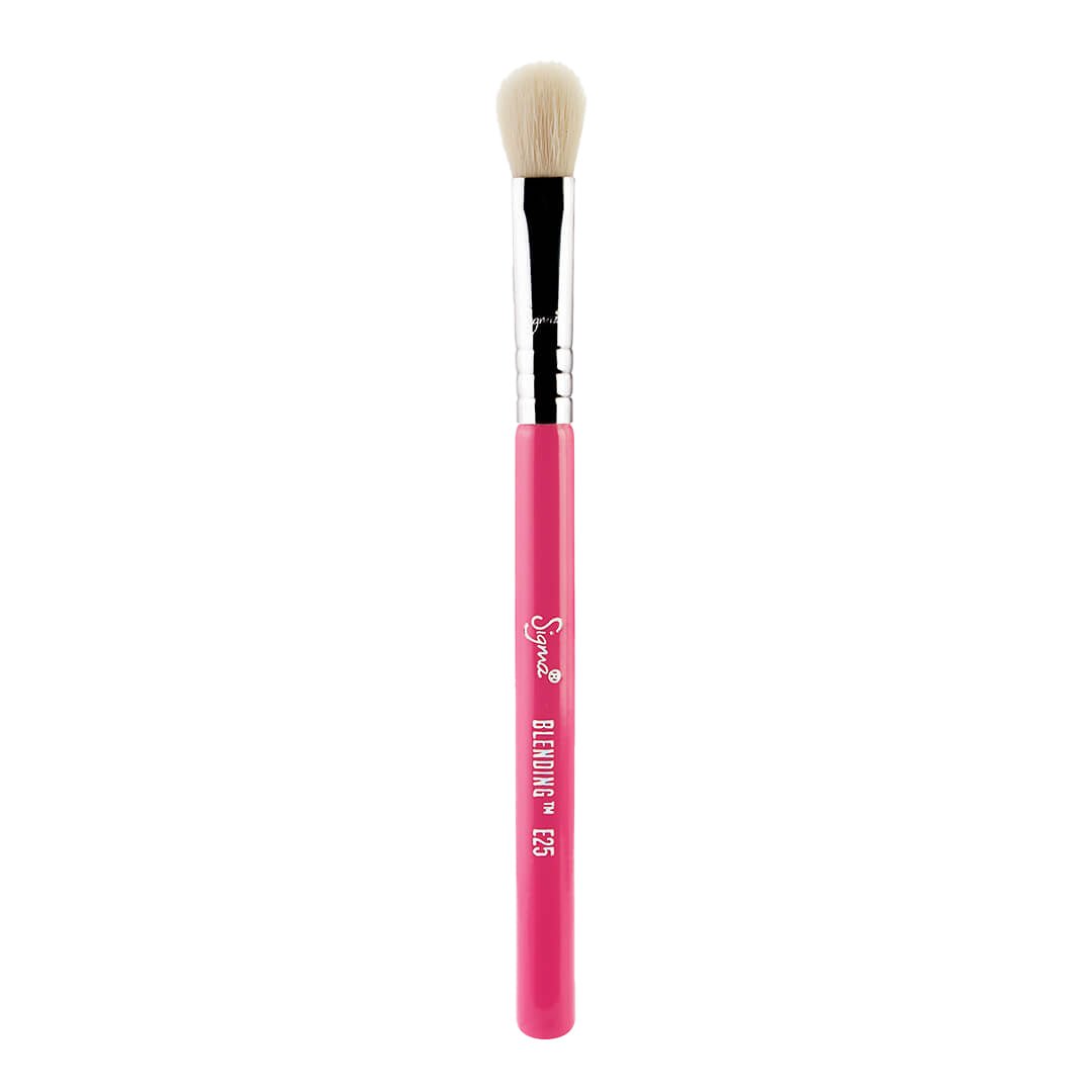 E25 Mini Blending Brush - Pink - Beautifox