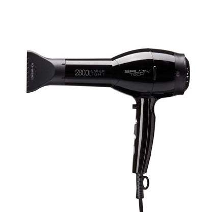 Featherlight 2800 DC Dryer (Black) - Beautifox