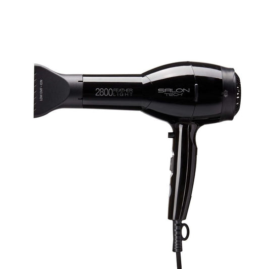 Featherlight 2800 DC Dryer (Black) - Beautifox