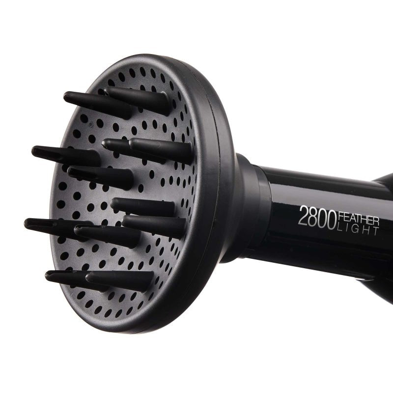 Featherlight 2800 DC Dryer (Black) - Beautifox