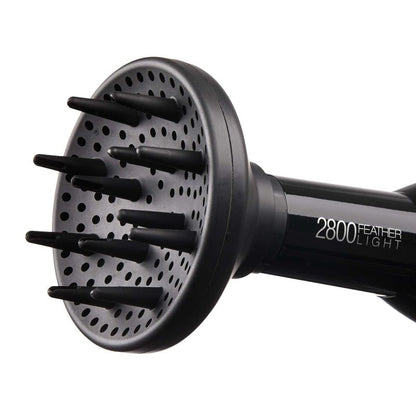 Featherlight 2800 DC Dryer (Black) - Beautifox