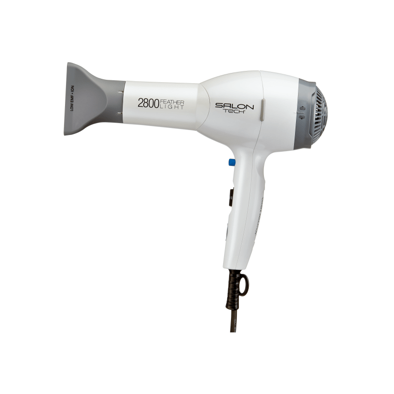 Featherlight 2800 DC Dryer (White) - Beautifox