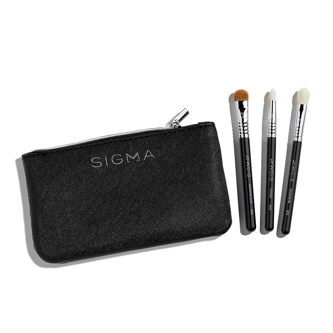 Glam 'n Go Mini Eye Brush Set - Beautifox