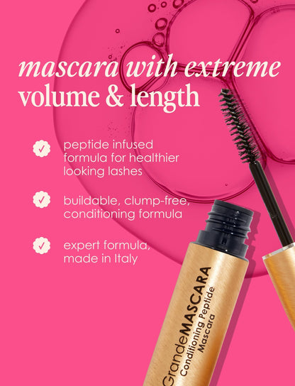 GrandeLASH - MD, GrandePRIMER, GrandeREPAIR, GrandeMASCARA & Makeup Bag - Beautifox