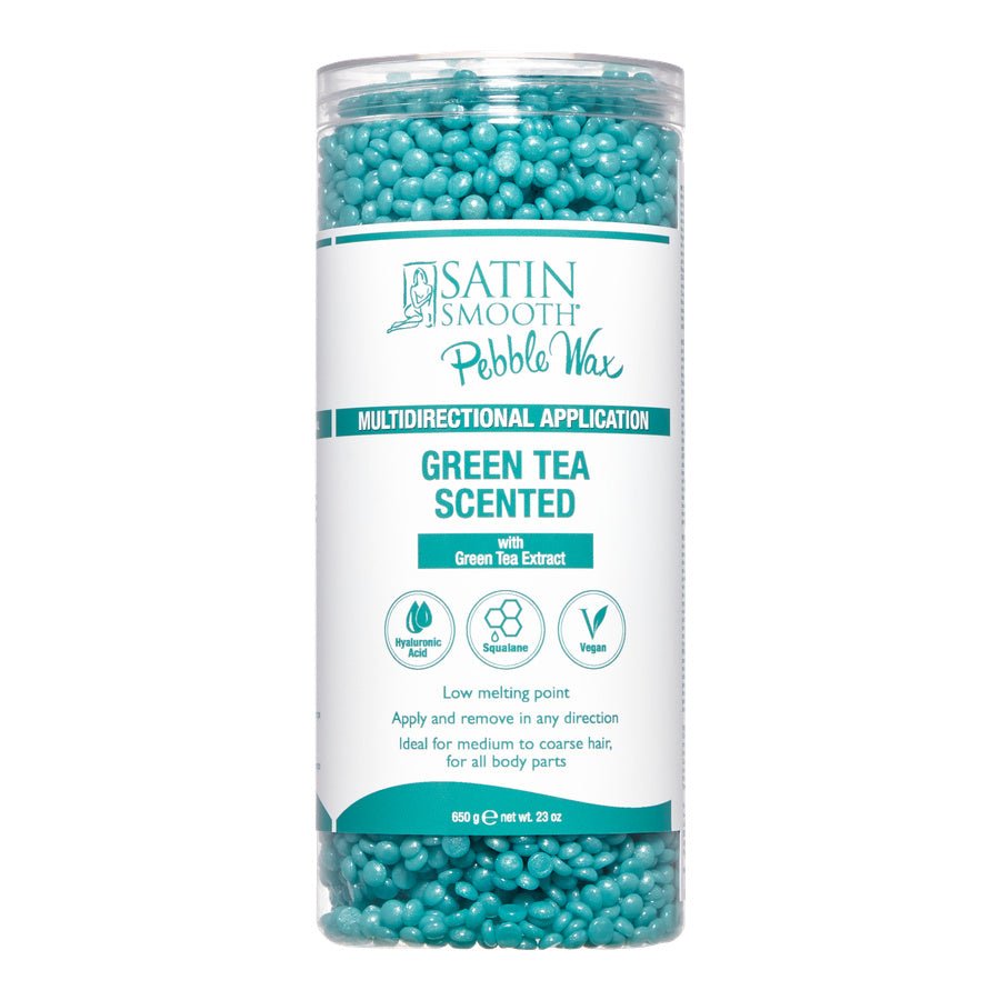 Green Tea Multidirectional Pebble Wax - Beautifox
