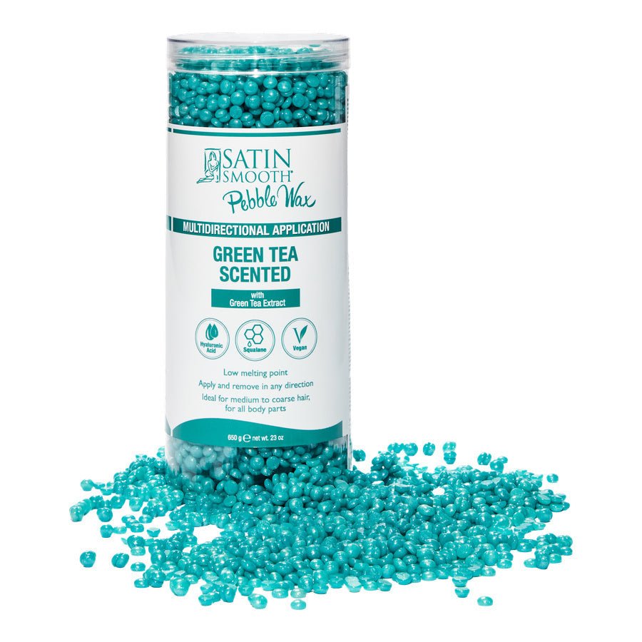 Green Tea Multidirectional Pebble Wax - Beautifox