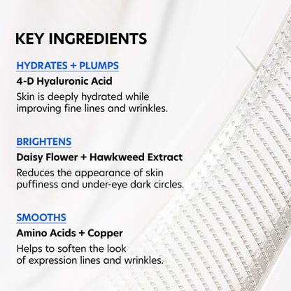 Hyaluronic Acid Microneedle Eye Patches - Beautifox