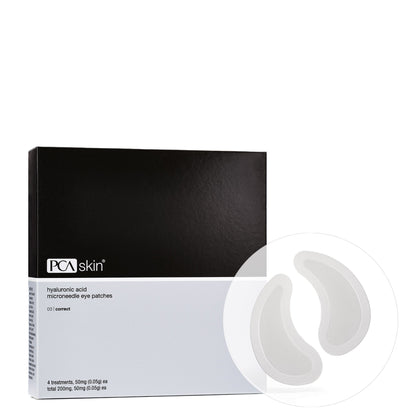 Hyaluronic Acid Microneedle Eye Patches - Beautifox