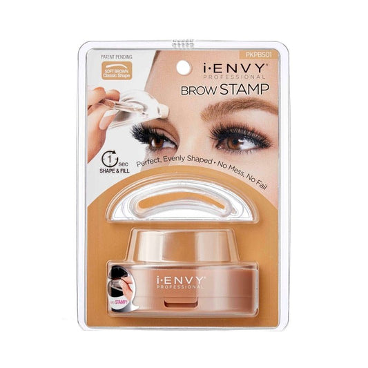 iEnvy Brow Stamp Kit Dark Brown - Beautifox