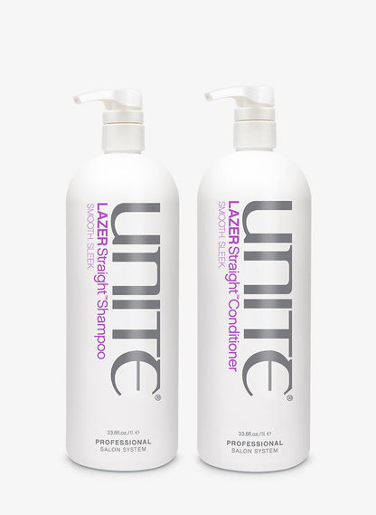 LAZER STRAIGHT Shampoo & Conditioner Duo - Beautifox