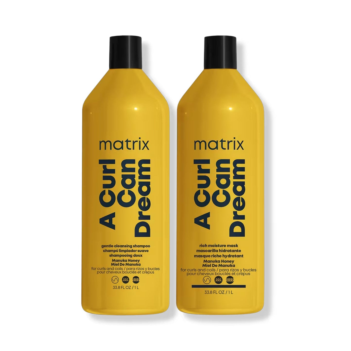 Matrix A Curl Can Dream Shampoo & Mask Liter Duo ($88 Value) - Beautifox