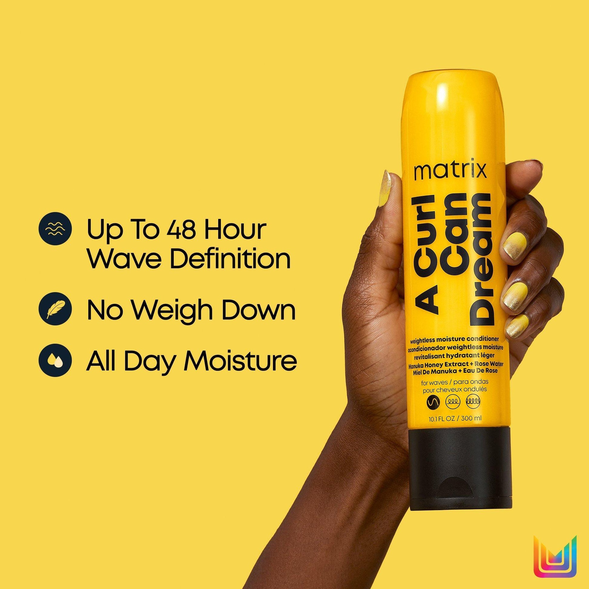 Matrix A Curl Can Dream Weightless Conditioner For Waves - Beautifox