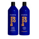 Matrix Brass Off Shampoo & Conditioner Liter Duo ($88 Value) - Beautifox