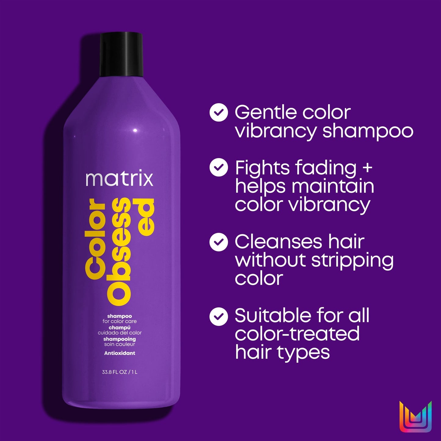 Matrix Color Obsessed Shampoo & Conditioner Liter Duo ($88 Value) - Beautifox
