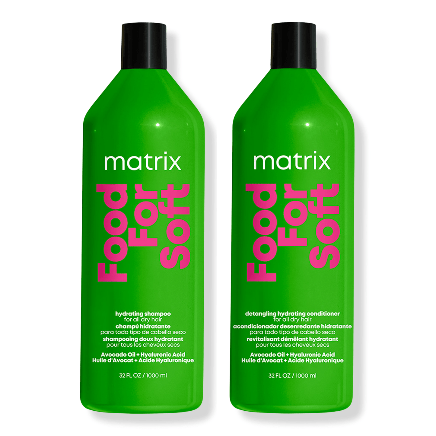 Matrix Food For Soft Hydrating Shampoo & Detangling Conditioner Liter Duo ($88 Value) - Beautifox