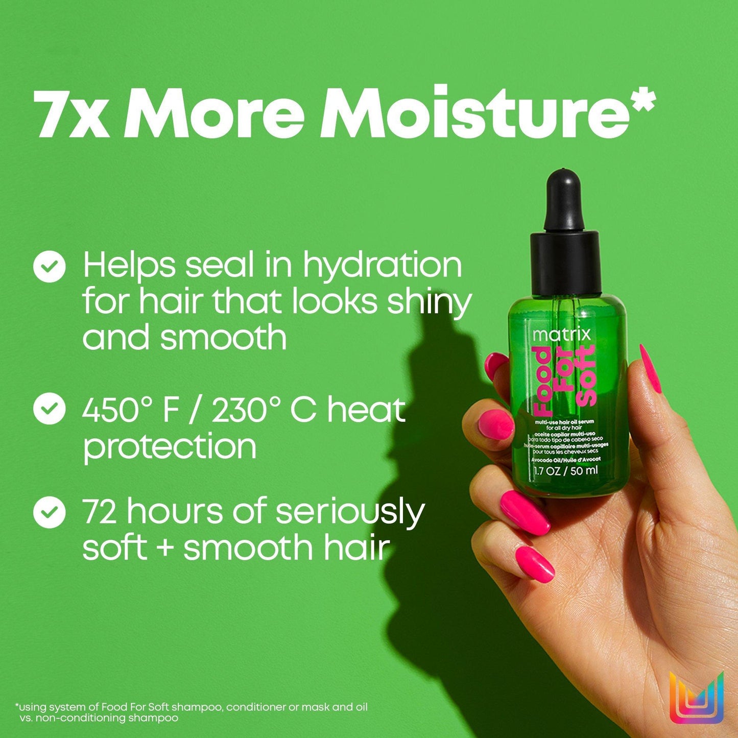 Matrix Food For Soft Multi - Use Hair Oil Serum - Beautifox