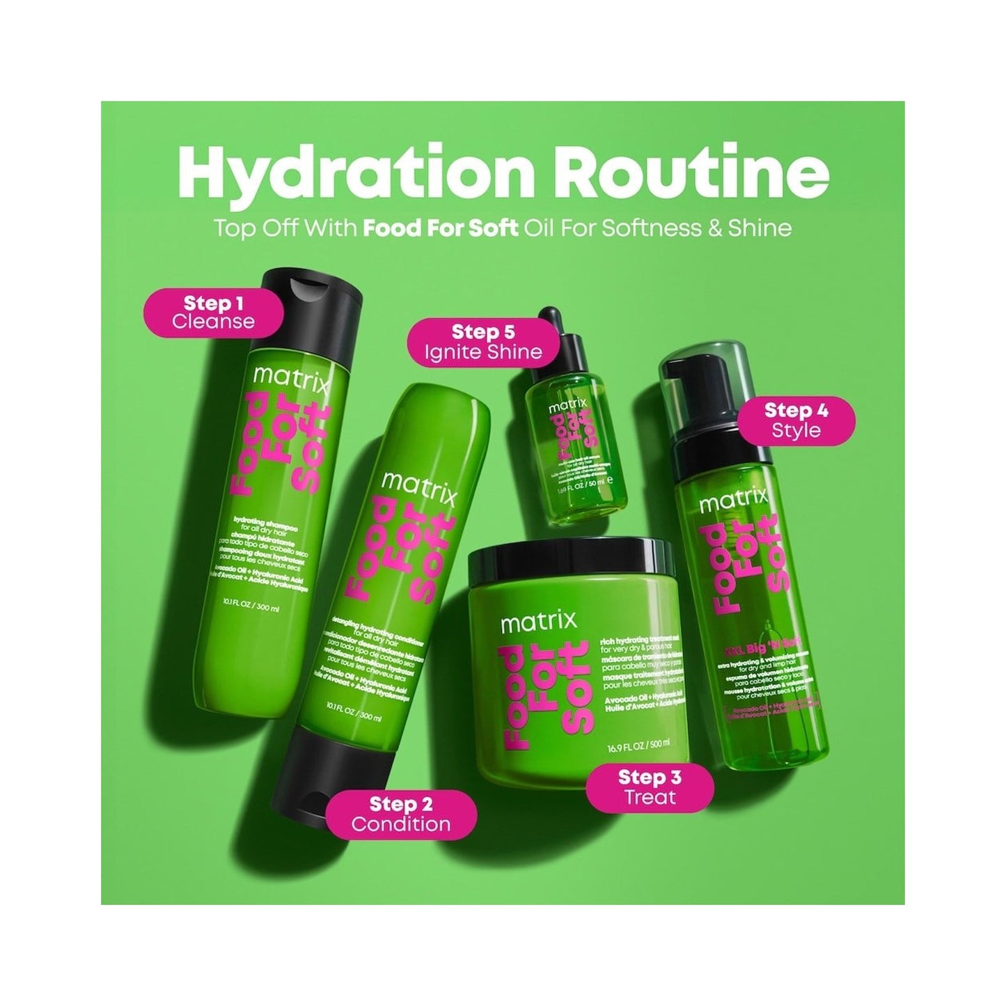 Matrix Food For Soft XXL Big N' Soft Volumizing Mousse - Beautifox
