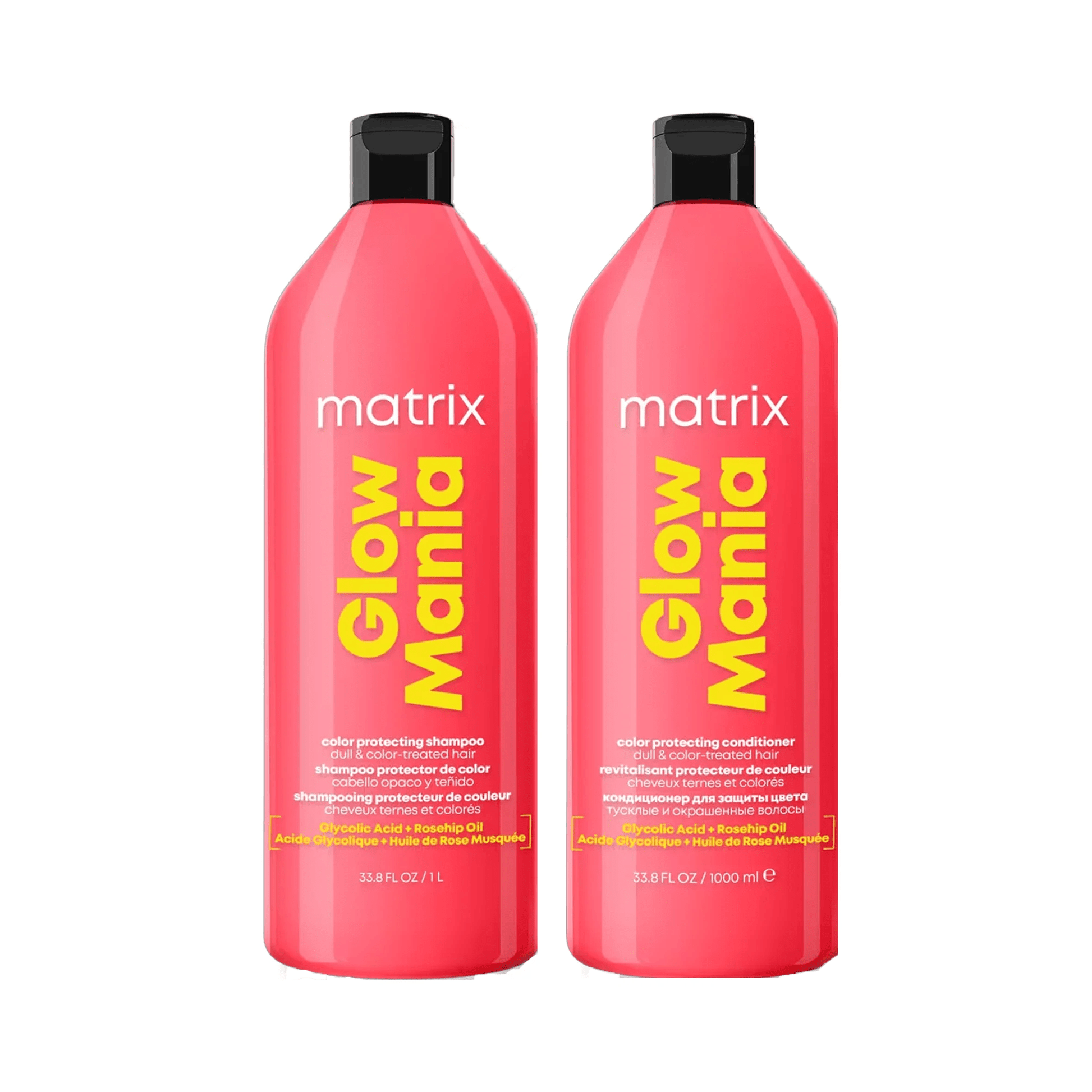 Matrix Glow Mania Shampoo & Conditioner Liter Duo ($88 Value) - Beautifox