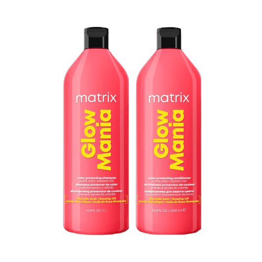 Matrix Glow Mania Shampoo & Conditioner Liter Duo ($88 Value) - Beautifox