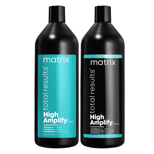 Matrix High Amplify Shampoo & Conditioner Liter Duo ($88 Value) - Beautifox