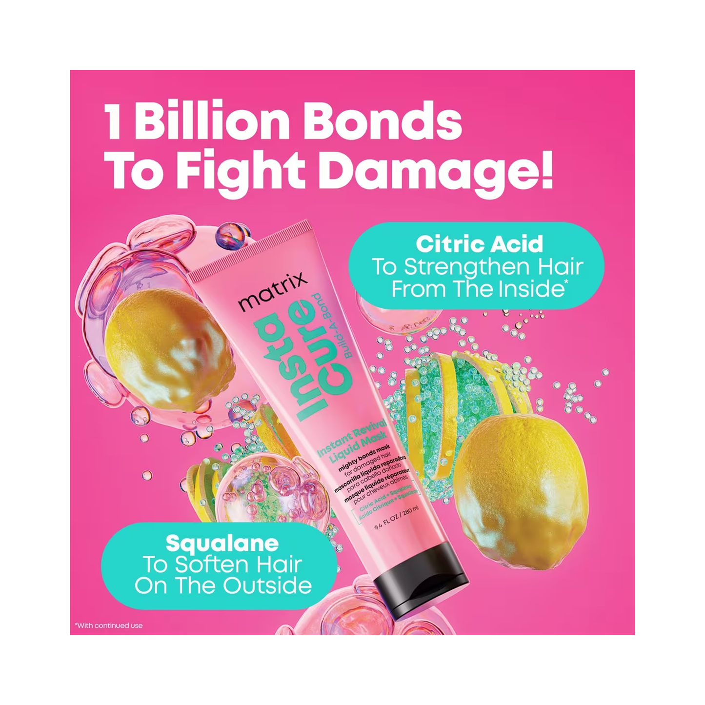 Matrix Insta Cure Build - A - Bond Mask - Beautifox