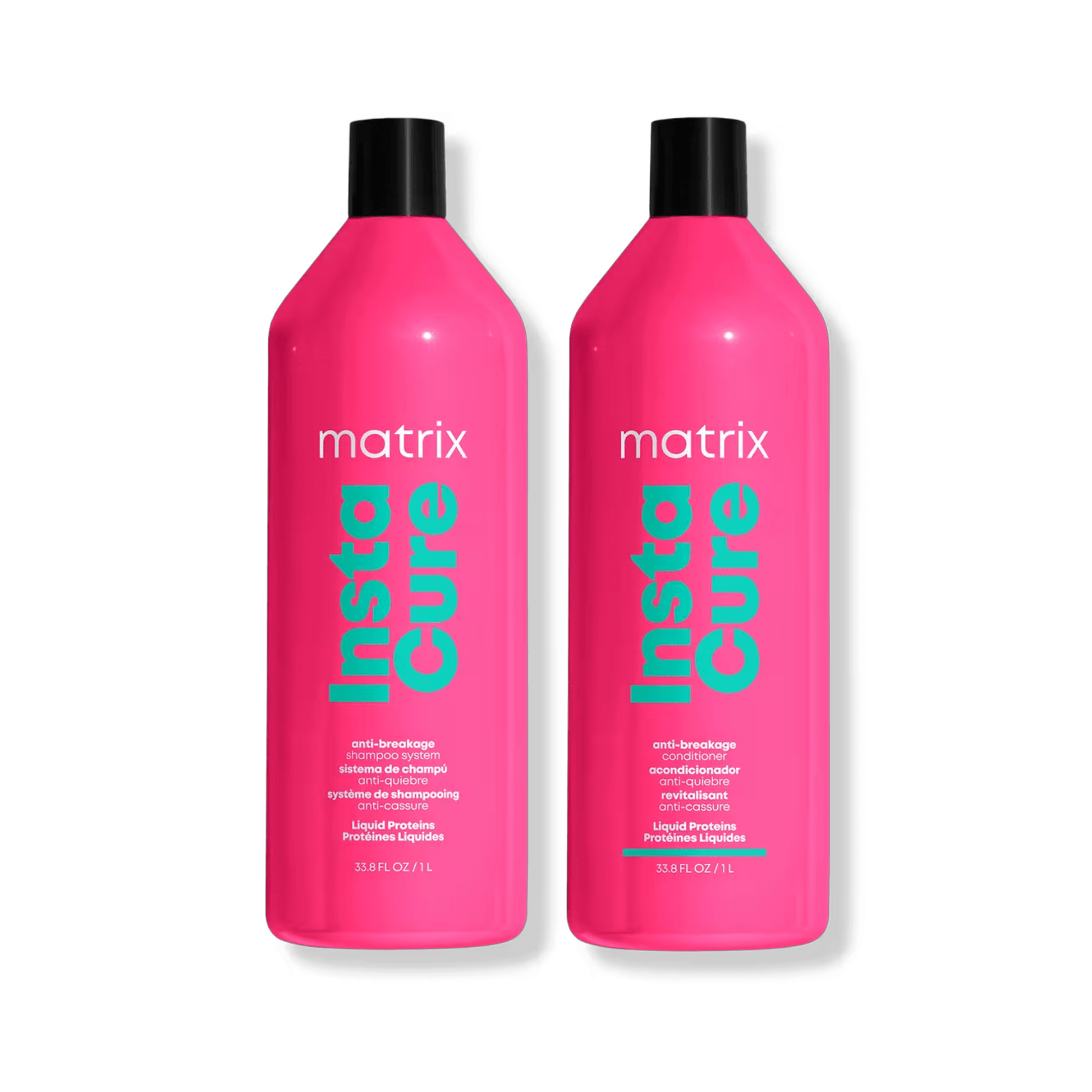 Matrix InstaCure Anti - Breakage Shampoo & Conditioner Liter Duo ($88 Value) - Beautifox
