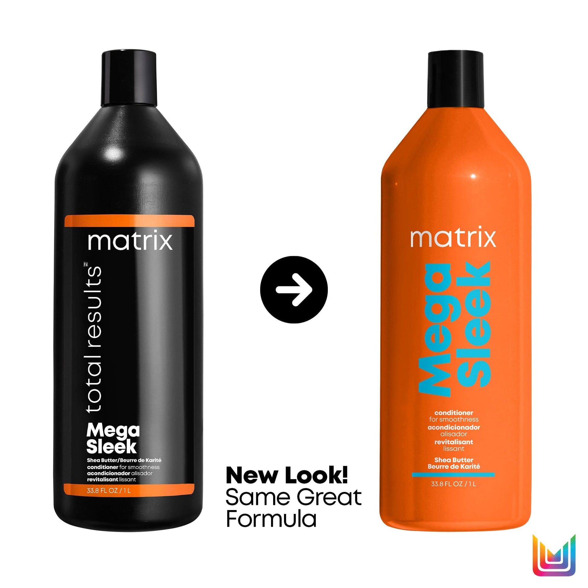 Matrix Mega Sleek Shampoo & Conditioner Liter Duo ($88 Value) - Beautifox